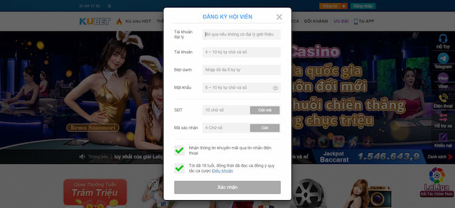 Dang Ky Tai Khoan Kubet77 Tren May Tinh